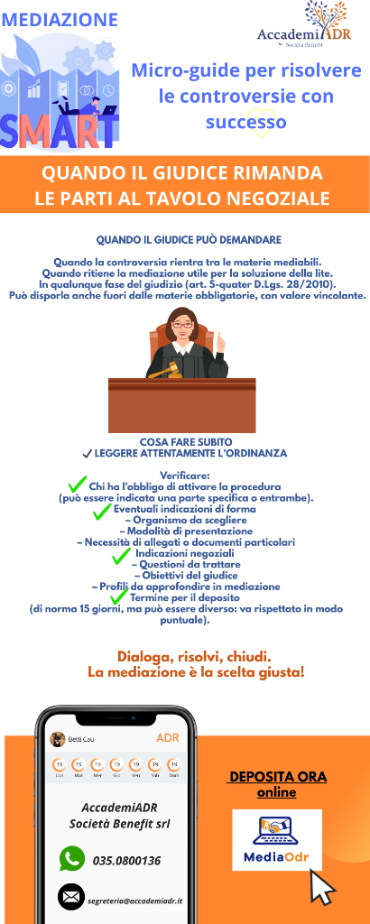 Giudice Rimanda al Tavolo Negoziale